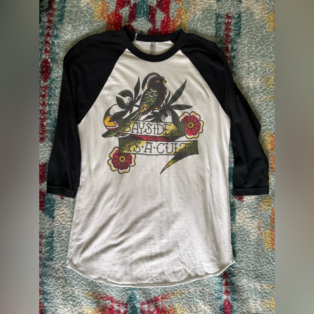 Bayside - 2016 Vacancy Tour baseball tee size small